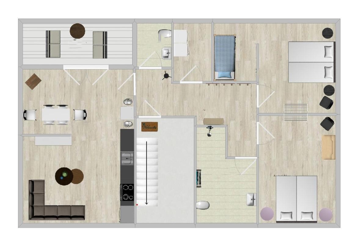 Schoenes Penthouse Duemmer See - Lembruch Hude  Ngoại thất bức ảnh